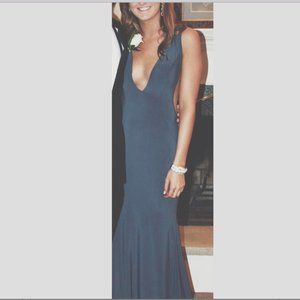 Jovani Grey Prom/Wedding Dress